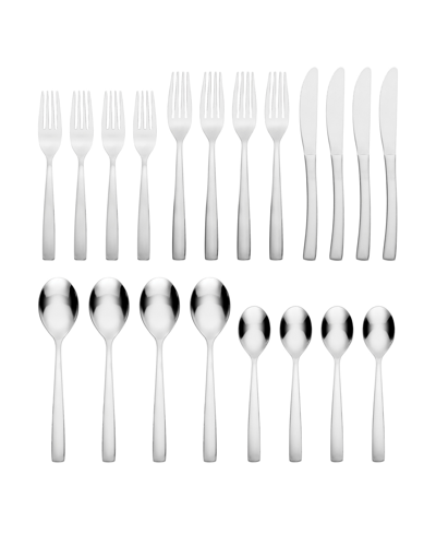 Hampton Forge Totem 18/0 Stainless Steel 20 Piece Set, Service For 4 In Metallic And Stainless