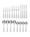 Hampton Forge Evansville Frosted 20 Piece Set, Service For 4 In Metallic And Stainless