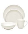 Noritake Colorwave Coupe 4 Piece Place Setting In Naked