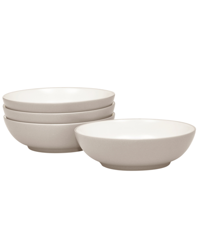 Noritake Colorwave Soup/cereal Bowls 22 Oz, Set Of 4 In Sand