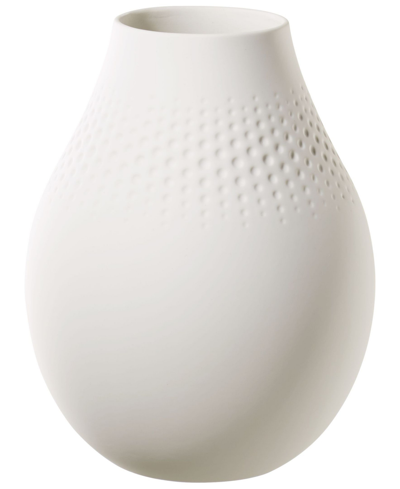 Villeroy & Boch White Perle Vase No.2