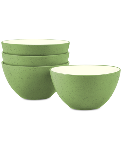 Noritake Colorwave Side/prep Bowls, Set Of 4 In Blue