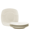 Noritake Colorwave Square Salad Plates, Set Of 4 In Naked