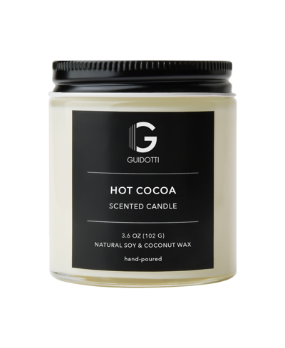 Guidotti Candle Hot Cocoa Scented Candle, 1-wick, 3.6 oz In Clear