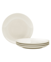 Noritake Colorwave Coupe Salad Plates, Set Of 4 In Naked