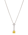 ELIOT DANORI STONE NECKLACE IN SILVER-TONE