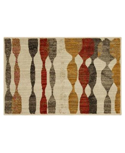 Scott Living Expressions Acoustics Area Rug Collection In Onyx