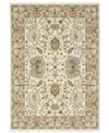 Jhb Design Lucca 2063luc 6'7" X 9'6" Area Rug In Ivory