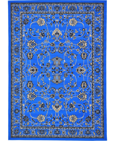 Bayshore Home Arnav Arn1 7' X 10' Area Rug In Blue
