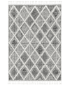 Kas Willow 1101 8'9" X 13' Area Rug In Charcoal
