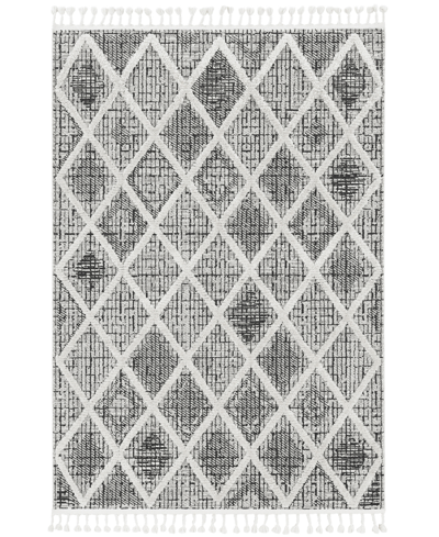 Kas Willow 1101 7'10" X 10'10" Area Rug In Charcoal