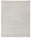 Exquisite Rugs Kaza Er4102 8' X 10' Area Rug In Silver Tone