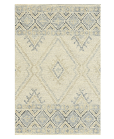 Kas Hudson 2468 6'6" X 9'6" Area Rug In Ivory