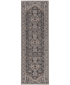 Kas Inspire 7501 2'2" X 6'11" Runner Area Rug In Gray