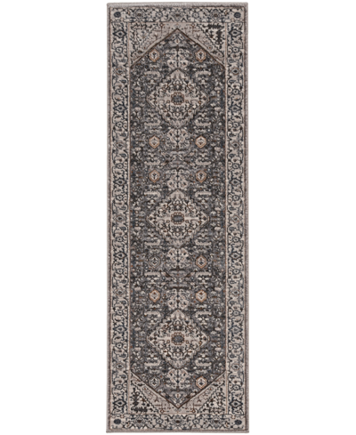 Kas Inspire 7501 2'2" X 6'11" Runner Area Rug In Gray