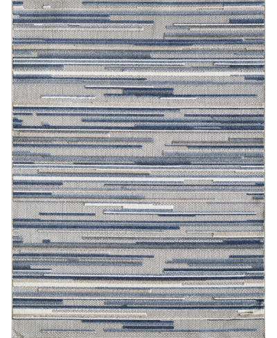 Kas Calla 6920 2'2" X 4' Outdoor Area Rug In Blue