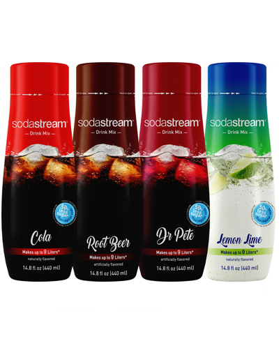 Sodastream Fountain Style Variety Set Of 4, 14.88 oz In No Color