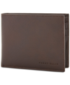 PERRY ELLIS PORTFOLIO MEN'S LEATHER WALLET