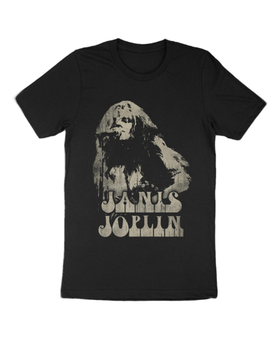 Monster Digital Tsc Men's Janis Sings Graphic T-shirt In Black