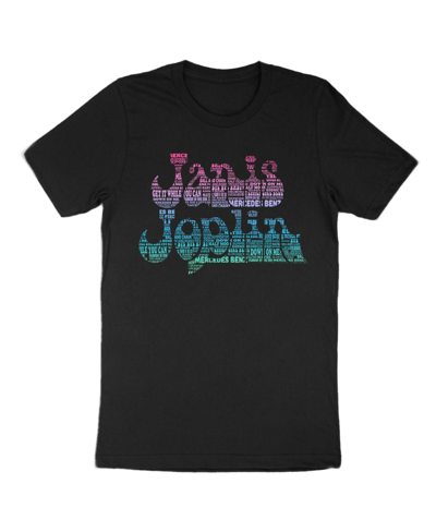 Monster Digital Tsc Men's Janis Logo Graphic T-shirt In Black