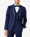 Tommy Hilfiger Men's Modern-fit Flex Stretch Tuxedo Jacket In Blue
