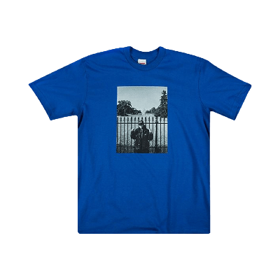 Pre-owned Supreme X Undercover X Public Enemy Whitehouse T-shirt 'royal Blue'