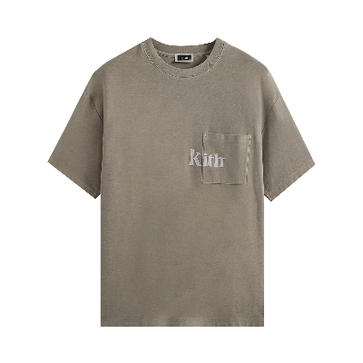 Pre-owned Kith Quinn Tee 'pyrite' In Brown