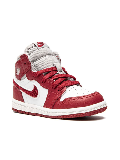 Jordan Babies' Air  1 High Retro Og Sneakers In Red