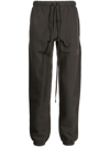 Essentials Drawstring-waist Track Pants In 绿色