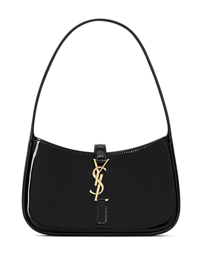 Saint Laurent Le 5 À 7 Mini Shoulder Bag In Black