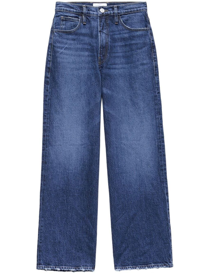 Frame Le Hardy High-rise Wide-leg Jeans In Ashton