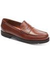 Rockport Men's Modern Prep Penny Shoes In Burgundy