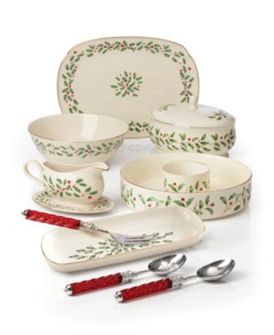 Lenox Holiday Serveware Collection In Multi