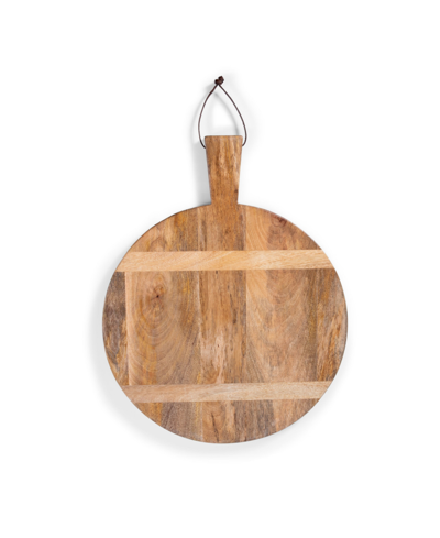 Toscana Ravi Round Serving Board In Brown