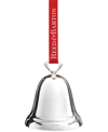 Reed & Barton Classic Bell Ornament In Silver-tone
