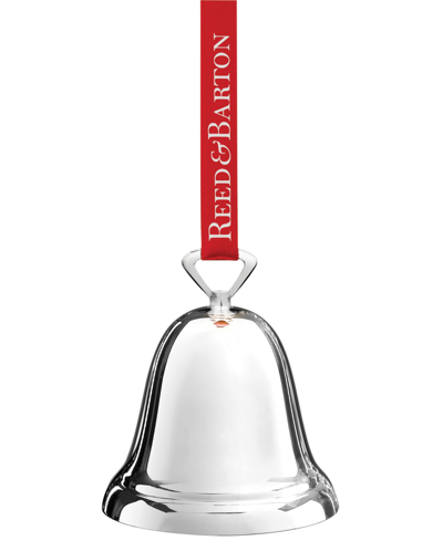 Reed & Barton Classic Bell Ornament In Silver-tone