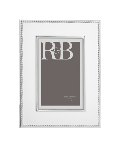 Reed & Barton Lyndon Photo Frame, 4" X 6" In Silver-tone