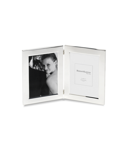 Reed & Barton Classic Double Photo Frame, 5" X 7" In Silver-tone