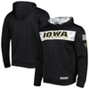 Colosseum Black Iowa Hawkeyes Oht Military Appreciation Team Color Pullover Hoodie In Black