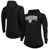 Fanatics Branded Black Las Vegas Raiders Big & Tall Front Runner Pullover Hoodie In Black