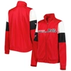 G-iii 4her By Carl Banks Red Portland Trail Blazers Change Up Full-zip Track Jacket In Red