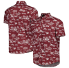 Reyn Spooner Maroon Mississippi State Bulldogs Performance Button-down Shirt In Maroon