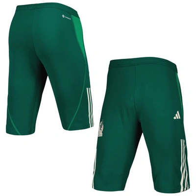 Adidas Originals Adidas Green Mexico National Team Training Aeroready Half Pants