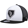 New Era Men's  White, Black Oakland Athletics 2022 Clubhouse Trucker 9fifty Snapback Hat In White
