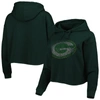 CUCE CUCE GREEN GREEN BAY PACKERS CRYSTAL LOGO CROPPED PULLOVER HOODIE