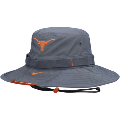 Nike Gray Texas Longhorns Performance Boonie Bucket Hat In Grey