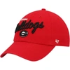 47 '47 RED GEORGIA BULLDOGS PHOEBE CLEAN UP ADJUSTABLE HAT