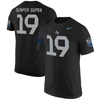 Nike Men's  #1 Black Air Force Falcons Space Force Rivalry Replica Jersey T-shirt In Black