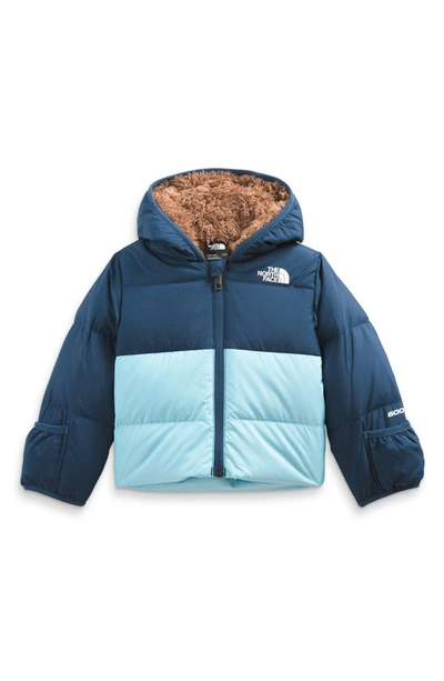 The North Face Unisex North Down Hooded Jacket - Baby In Shady Blue
