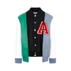 Ambush Double Layer Varsity Jacket In Black